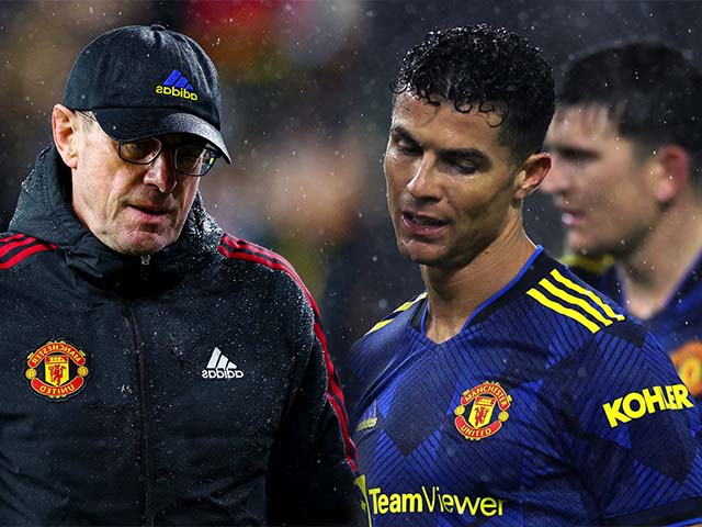 MU trượt khỏi top 4: ”Bố già” Rangnick trả giá đắt vì ”dám” loại Ronaldo?