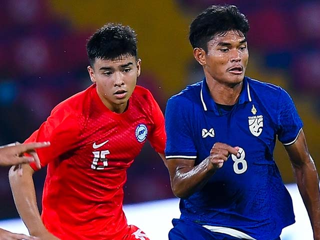 Kết quả bóng đá U23 Thái Lan - U23 Singapore: Phủ đầu ngỡ ngàng, định đoạt trong 5 phút (U23 Đông Nam Á)