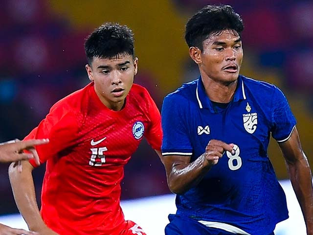 Kết quả bóng đá U23 Thái Lan - U23 Singapore: Phủ đầu ngỡ ngàng, định đoạt  trong 5 phút (U23 Đông Nam Á)