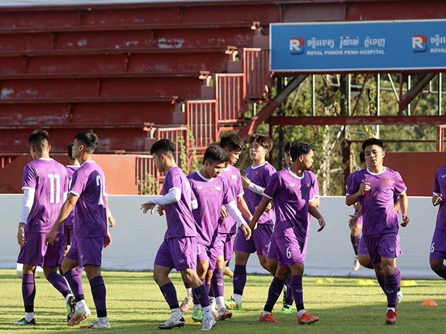HLV U23 Việt Nam đọc vị U23 Singapore, sẵn sàng ra quân U23 Đông Nam Á