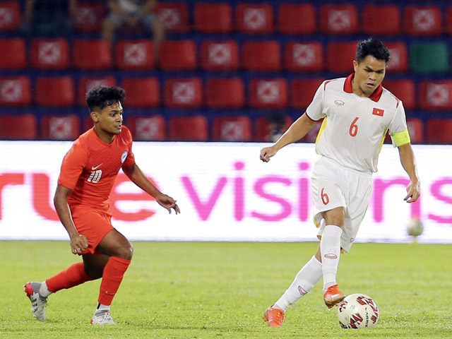 Video bóng đá U23 Việt Nam - U23 Singapore: Ghi bàn sớm, lợi thế cực lớn (H1)