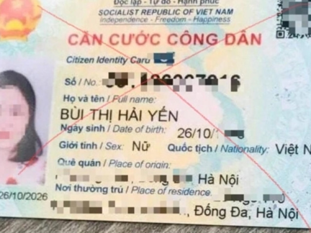 Không nên đăng tải, chia sẻ hình ảnh CCCD lên mạng xã hội