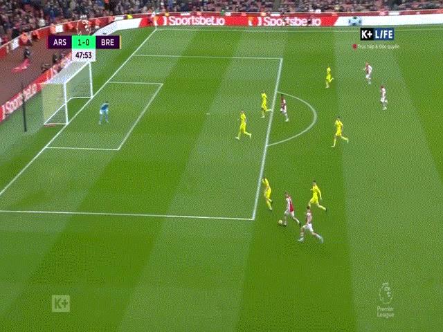 Video bóng đá Arsenal - Brentford: Hai tuyệt phẩm giải vây, hú vía phút bù giờ (Vòng 26 Ngoại hạng Anh)