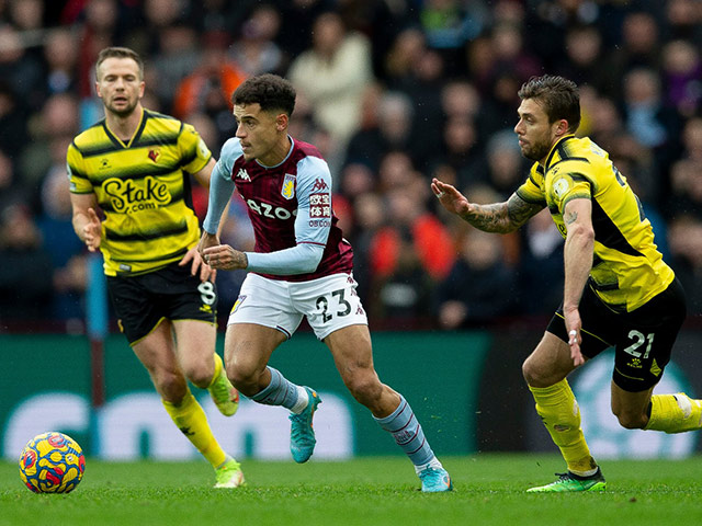 Video bóng đá Aston Villa - Watford: Sức ép nghẹt thở, hiệp 2 địa chấn (Vòng 26 Ngoại hạng Anh)