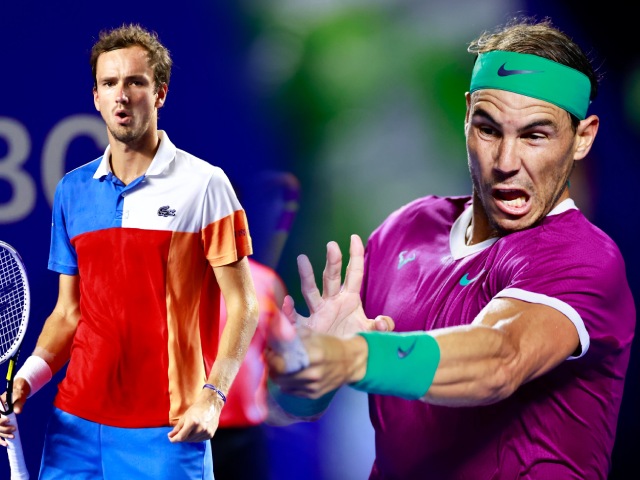 Video tennis Medvedev - Nadal: Cứu break đỉnh cao, hiên ngang ẵm ”vé vàng” (Bán kết Mexican Open)