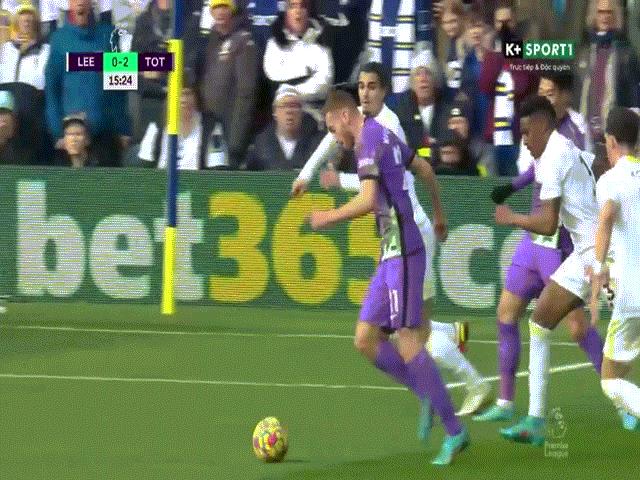 Video bóng đá Leeds United - Tottenham: Kane - Son rực sáng, vùi dập tơi bời (Vòng 27 Ngoại hạng Anh)