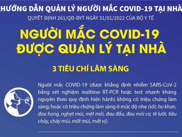 Bộ Y tế hướng dẫn chăm sóc F0 tại nhà