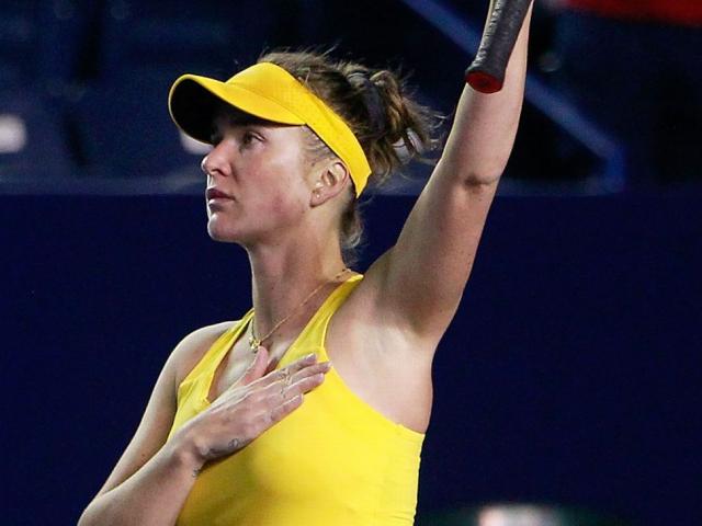 Mỹ nhân tennis Ukraina hạ người đẹp Nga: Vỡ òa trận đấu đặc biệt