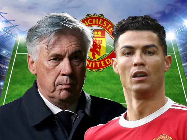 Ronaldo ủng hộ Ancelotti rời Real Madrid sang MU, giúp phục hưng “Quỷ đỏ”