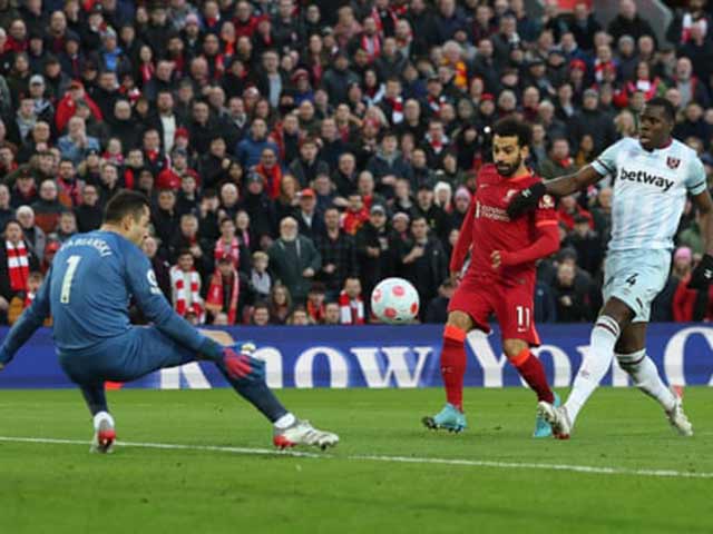 Trực tiếp bóng đá Liverpool - West Ham: An toàn sau 5 phút bù giờ (Vòng 28 Ngoại hạng Anh) (Hết giờ)
