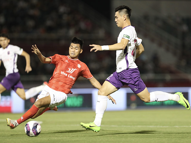 Video bóng đá TP.HCM - Bình Dương: Ăn miếng trả miếng, tiếc nuối Tiến Linh (Vòng 3 V-League)