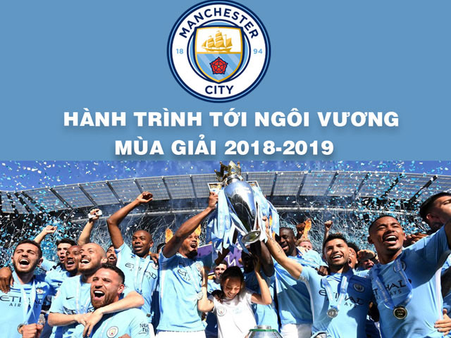 Man City xưng vương Ngoại hạng Anh: Hành trình kỳ diệu, xứng danh vĩ đại