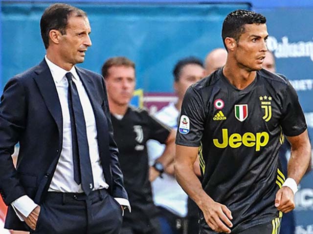 ”Ông trùm” Ronaldo mới là HLV đích thực của Juventus, Allegri chỉ là bù nhìn?