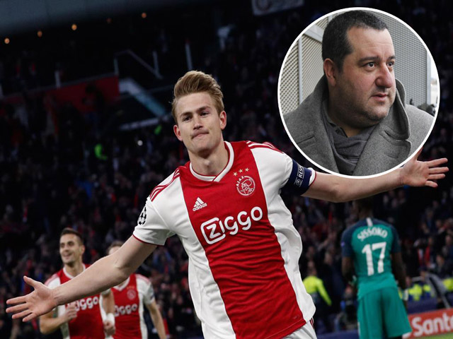 De Ligt từ chối gia nhập Barca: Ngỡ ngàng lý do, ”siêu cò” thu lưới