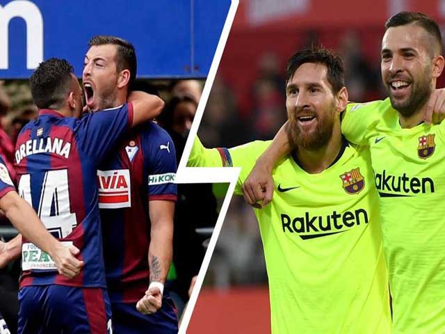 Trực tiếp Eibar - Barcelona: Liên tiếp bỏ lỡ (KT)