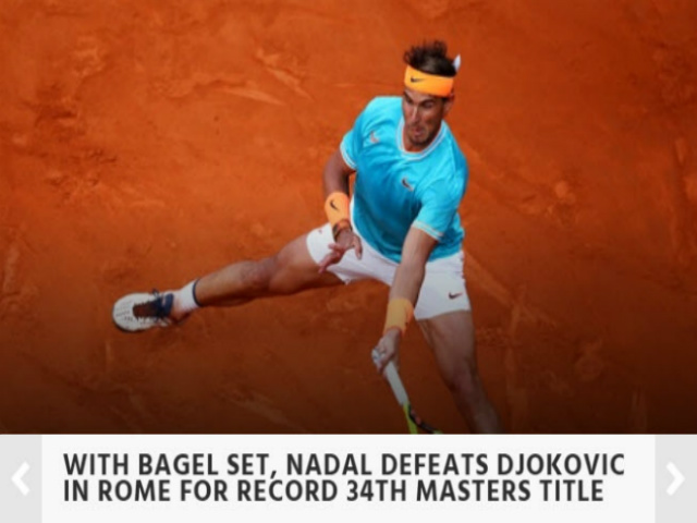 Nadal hạ gục Djokovic: Siêu kỳ tích lần thứ 34, báo chí thế giới bái phục
