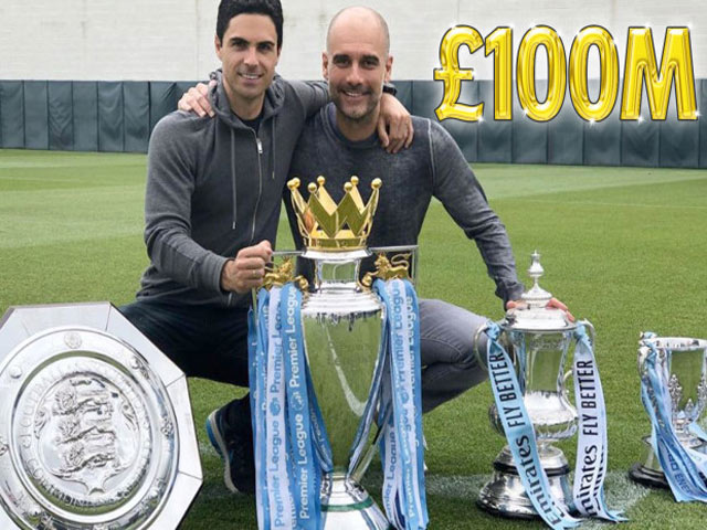 Bị UEFA ”sờ gáy”, Man City vẫn chơi lớn chi 100 triệu bảng giữ chân Pep