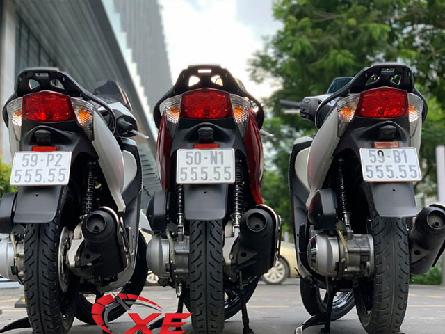 Bộ ba Honda SH biển lục quý 5 giá 2 tỷ của dân chơi Sài Gòn