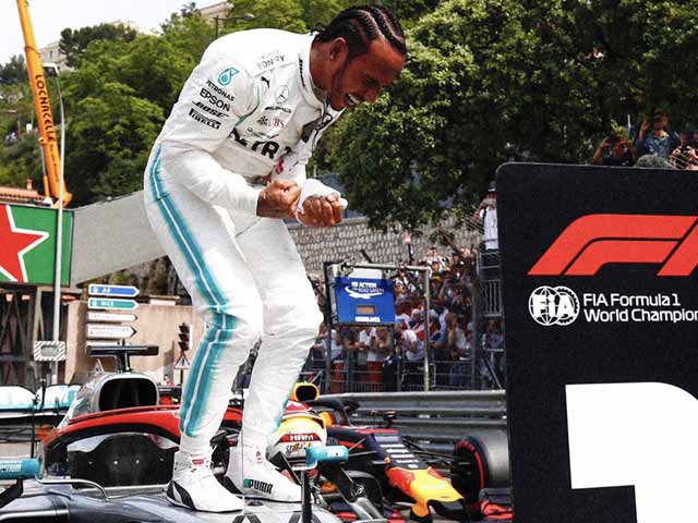 Đua xe F1, phân hạng Monaco GP: Hamilton trở lại đỉnh, Mercedes chạm kỷ lục