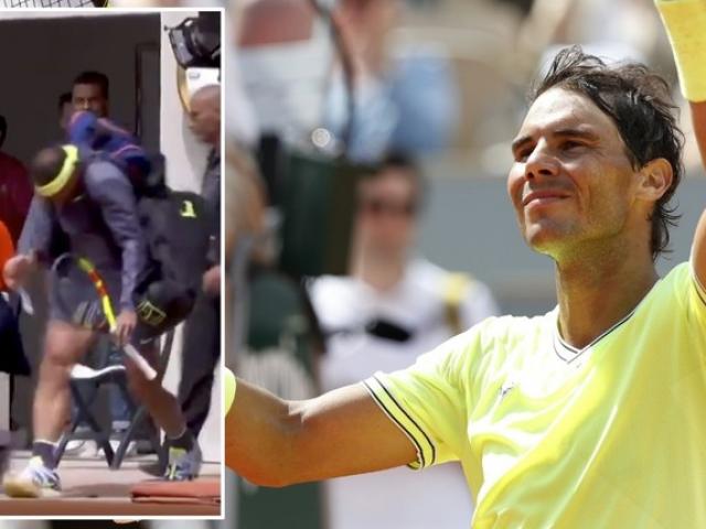 Nadal gặp hạn vì ”tăng động” ở Roland Garros: 2 lần “vỡ đầu” nhớ đời