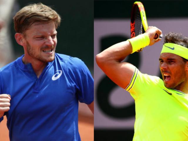 Nadal - Goffin: ”Bùng cháy” bất ngờ, Nhà Vua gặp khó