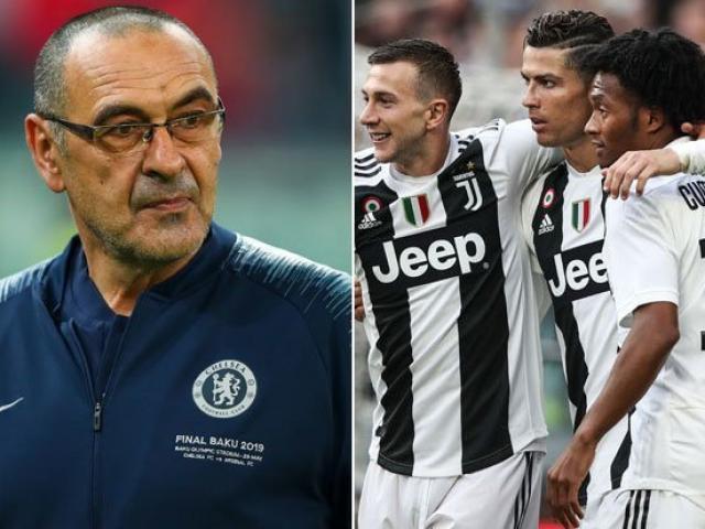 Nóng: Sarri rời Chelsea bí mật gặp sếp Juventus, Ronaldo sắp có thầy mới