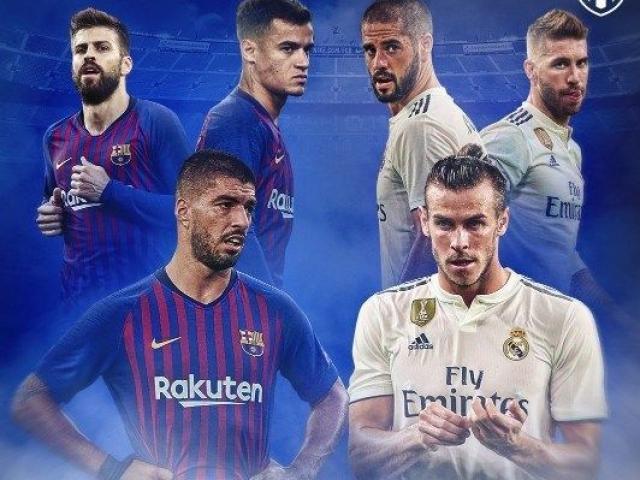 Lịch thi đấu bóng đá giao hữu Real Madrid, Barcelona, Atletico Madrid 2019