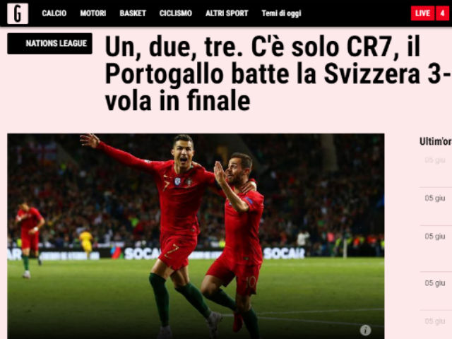 Ronaldo hat-trick siêu đẳng: Báo chí ngả mũ, gọi là ”phép màu Bồ Đào Nha”