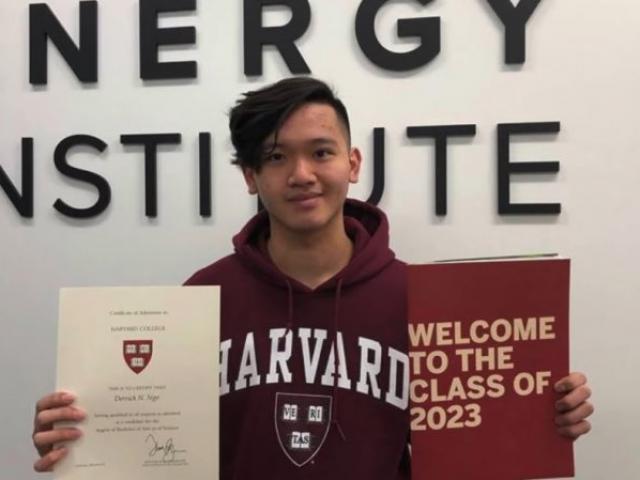 Cậu bé vô gia cư gốc Việt nhận học bổng vào ĐH Harvard