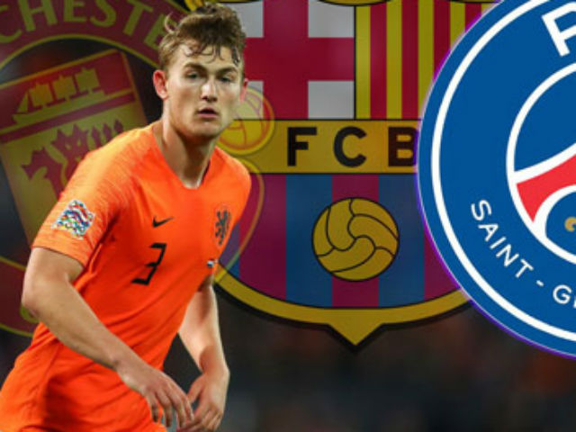 ”Bom tấn” De Ligt chốt tương lai: Đắn đo 2 bến đỗ, MU hay Barca hả hê?