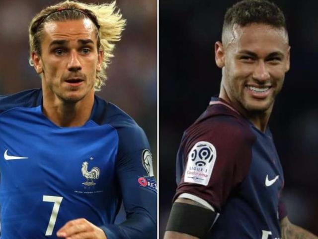 Barca đua Real: Sắm cả cặp ”siêu bom tấn” Neymar & Griezmann