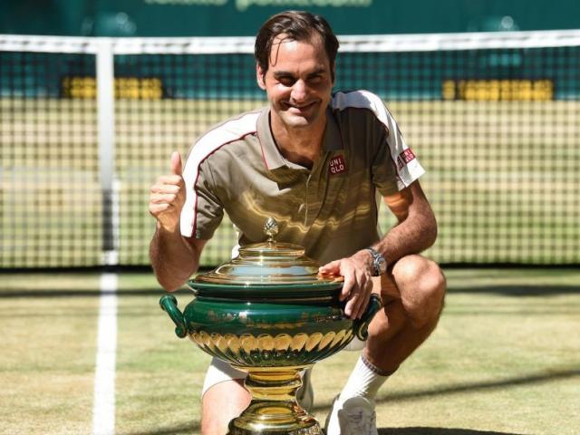 Federer chạy đà tốt Wimbledon: Đua Grand Slam 2019 thành thế “Tam quốc”?