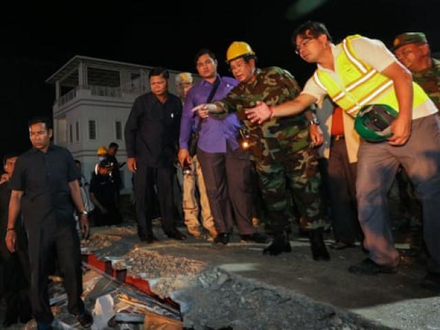 Sập nhà 7 tầng khiến 28 người chết: Campuchia bắt nhà thầu TQ