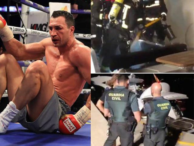 “Tiến sỹ búa thép” Klitschko và gia đình gặp nạn: Du thuyền cháy giữa biển