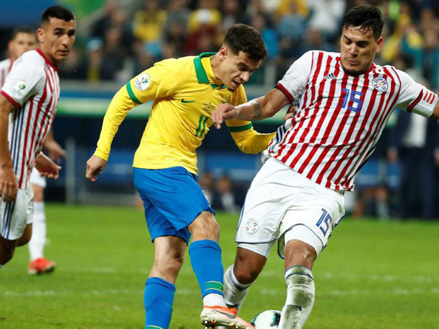 ”Điên rồ” Brazil sút 26 lần, 0 bàn thắng suýt bị loại ở tứ kết Copa America