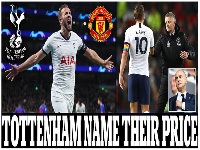 MU mê Harry Kane, Tottenham lợi dụng ”hét giá” kỷ lục thế giới