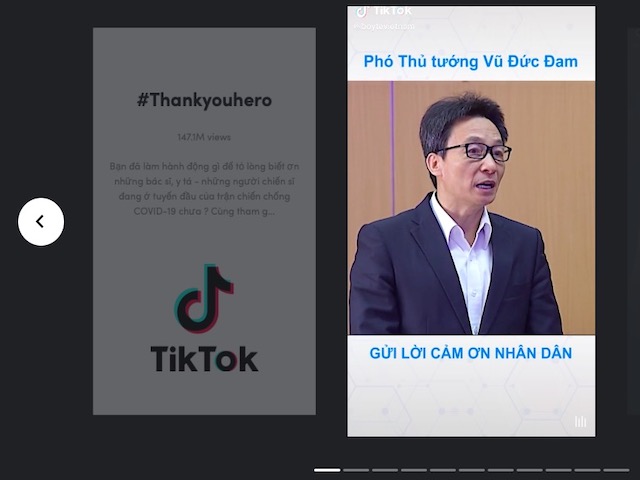 TikTok, Facebook phát động loạt chiến dịch lớn nhằm đẩy lùi Covid-19