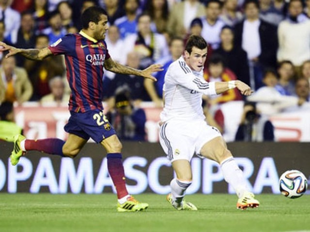 Tuyệt phẩm Gareth Bale hạ gục Barca, ông hoàng tốc độ “ngả mũ”