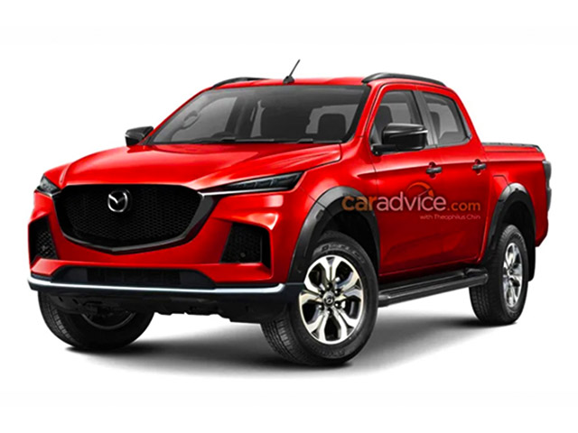 Xe bán tải Mazda BT-50 sẽ sử dụng chung nền tảng với xe Isuzu D-Max