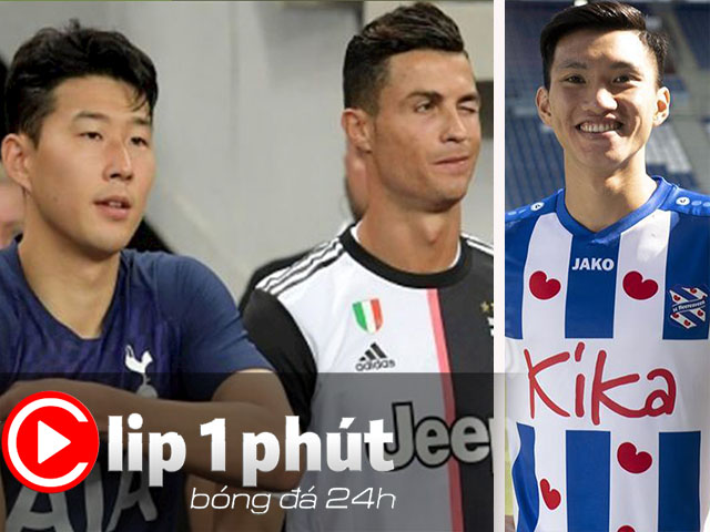 Son Heung Min đắt giá hơn CR7, Văn Hậu vỡ mộng trời Âu (Clip 1 phút Bóng đá 24H)