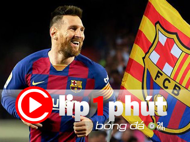 ”Ông trùm” Messi thao túng chuyển nhượng cỡ nào khi Barca khủng hoảng? (Clip 1 phút bóng đá 24H)