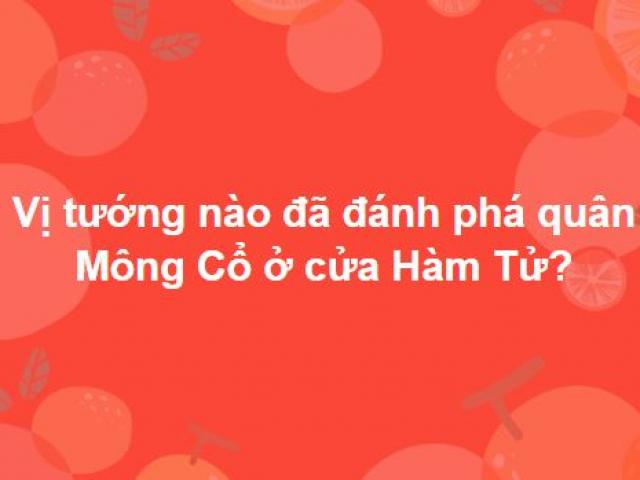 Trắc nghiệm: Tập thể dục cho não bằng bộ câu hỏi siêu khó này