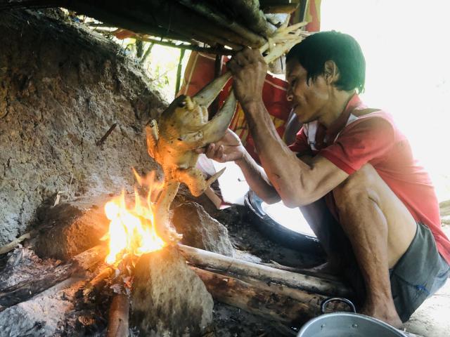 Gặp lại “người rừng”: Khi “người rừng” Hồ Văn Lang nấu ăn