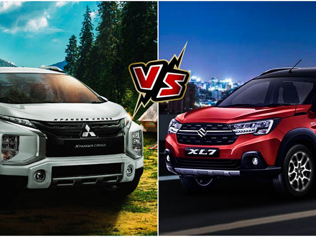 So sánh Suzuki XL7 và Mitsubishi Xpander Cross, ngang tài nhưng chênh giá