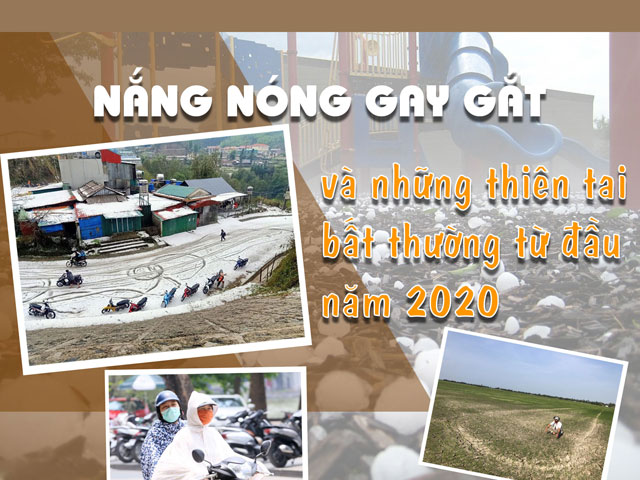 Nắng nóng đặc biệt gay gắt và những thiên tai bất thường từ đầu năm 2020