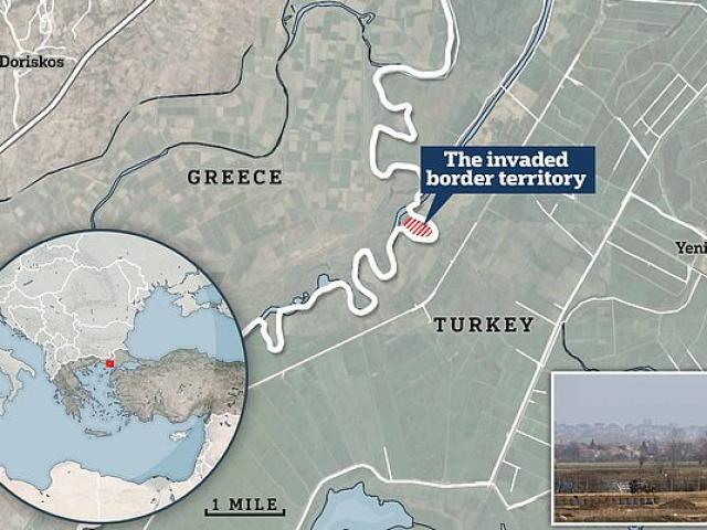 Quân Thổ Nhĩ Kỳ bất ngờ tràn vào đất Hy Lạp kiểm soát, lập doanh trại, giương cờ