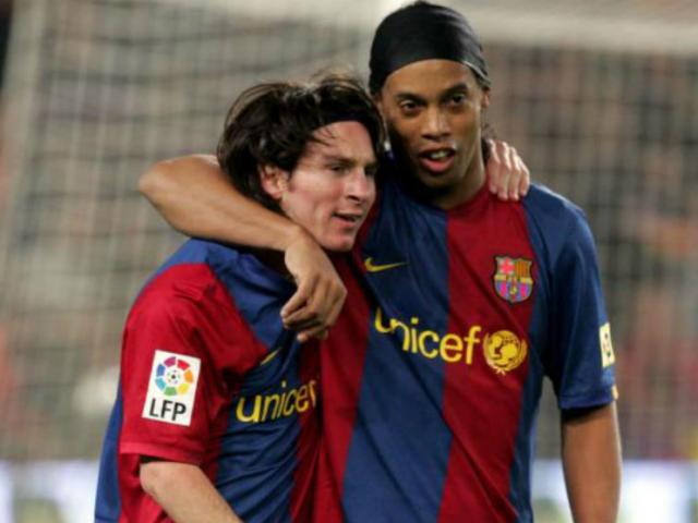 Ronaldinho khiến Barca xử phũ: Suýt làm hư hỏng Messi như thế nào?