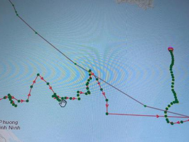 Tàu cá Quảng Trị di chuyển khác thường rồi mất tích trên vùng biển xa