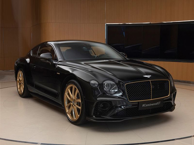 Bentley Continental GT Aurum Edition mạ vàng sản xuất 10 chiếc toàn cầu