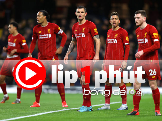 Liverpool nhận tin ”sét đánh”, cay đắng vô địch Ngoại hạng Anh (Clip 1 phút Bóng đá 24H)